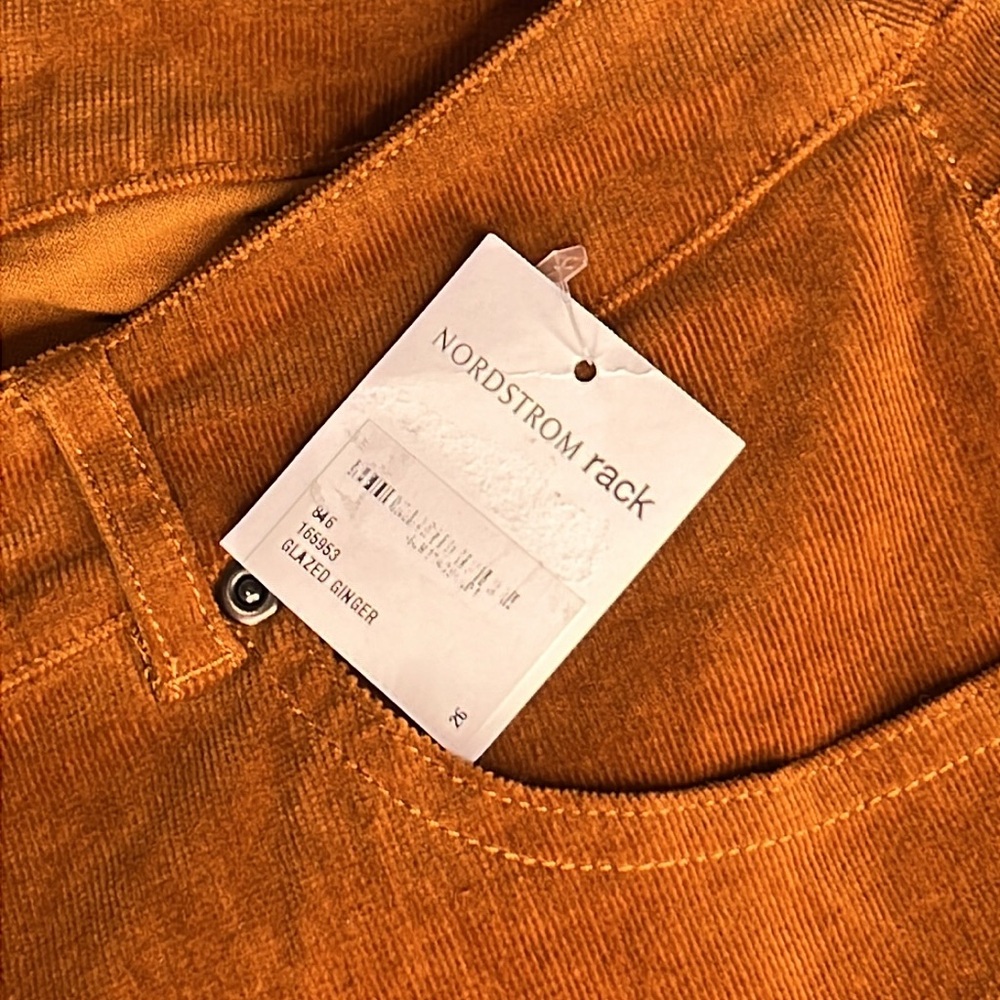 New ModCloth Teaching Ease Skinny Corduroy Pant Size 26 (Plus Size) - Picture 5 of 6
